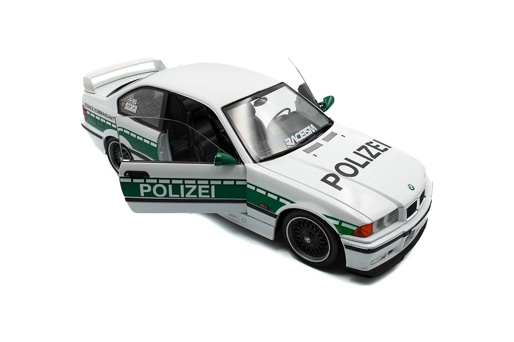 Solido 1:18 BMW E36 M3 model pojazdu policyjnego : Amazon.pl
