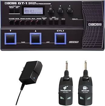 Amazon | BOSS GT-1 + 純正アダプター + LGW-01 ワイヤレスシステム