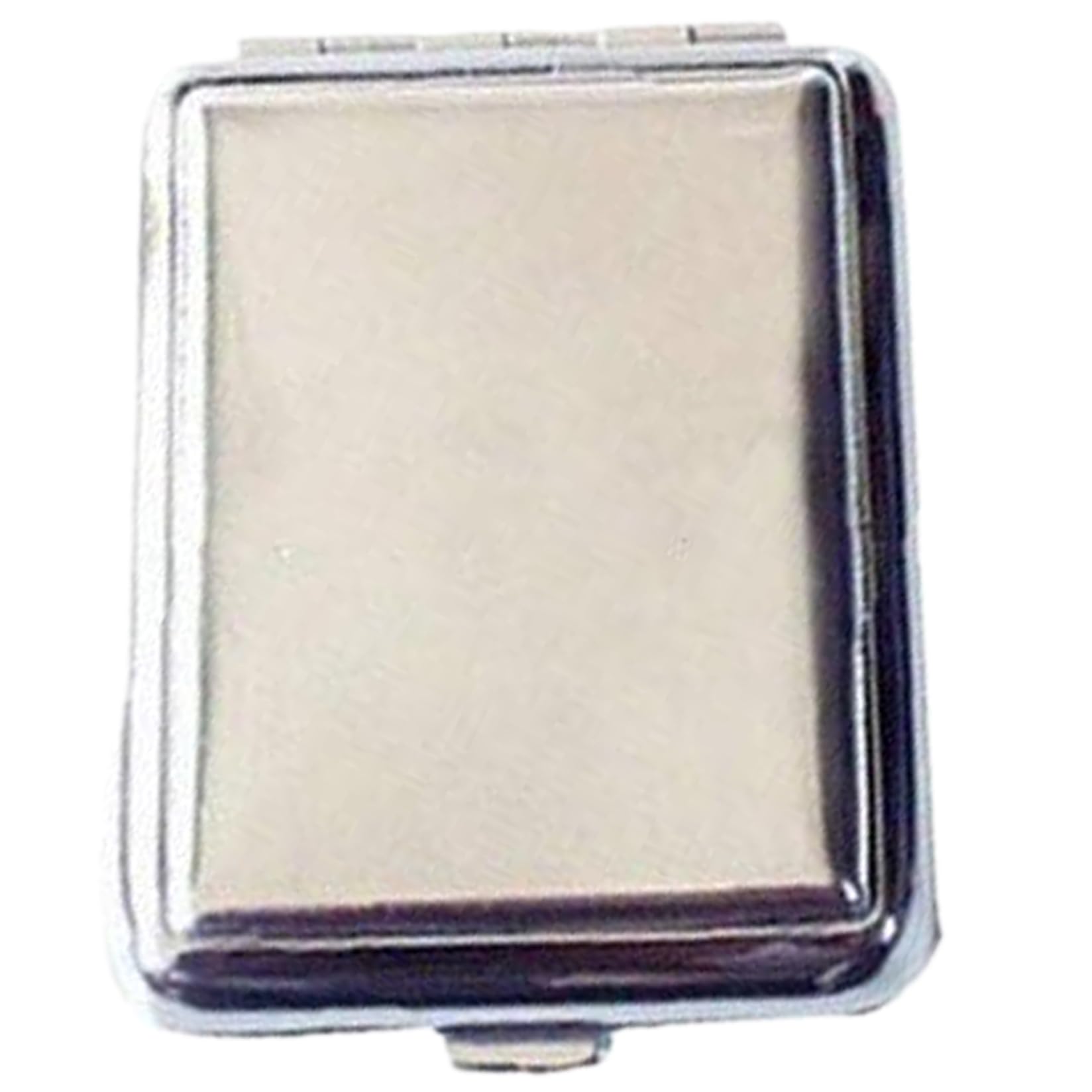 Boîte de rangement pour allumettes, boîtes d'allumettes en acier inoxydable durables et réutilisables avec plaque de friction à ouvrir et fermer avec un bouton, porte-allumettes et rangé