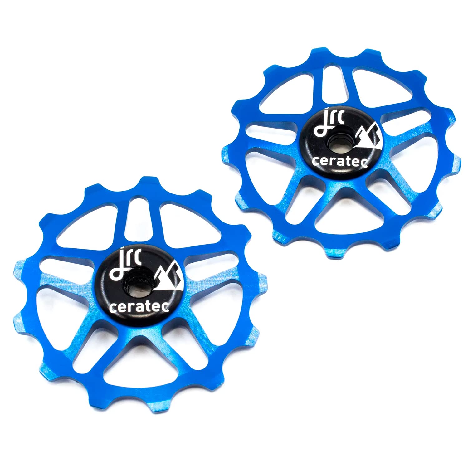 JRC Components Pair of 13T Jockey Wheels for Shimano MTB 12SPEED | Ceramic Derailleur Pulley Wheel | Hybrid Ceramic Bearing | MTB Bike Rear Derailleur Pulley Wheels |Hybrid Ceramic Pulley Wheels