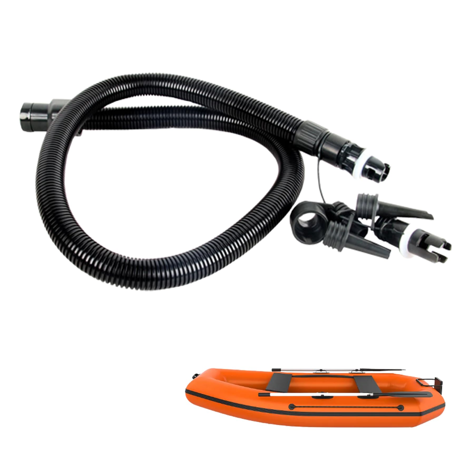 Paddle Board Hose for Stermay 782 Replacement Kayak Electric Air Hose Universal Paddleboard Accessories with Multiple Adapters Athletic Supplies