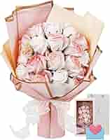 ソープフラワー薔薇 お誕生日 ・記念日 プレゼント 花束 Amazon｜(99本ソープフラワー) 花束 バラ 石鹸 フラワー お祝い