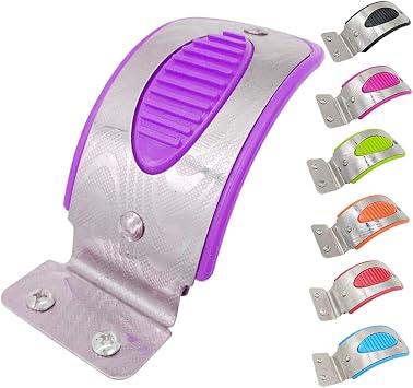 Rear wheeel Fender Brake Parts for 3-wheel Kick Scooter Upgrade Metal Rear Fender Brake Assembly Purple
