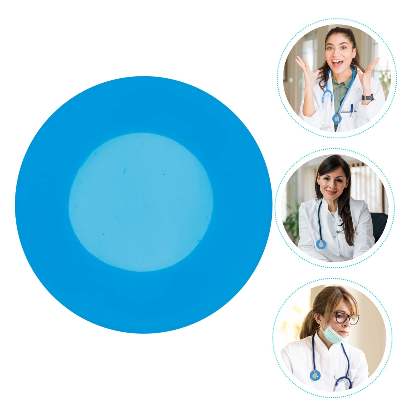 Zerodeko 10 Juegos Cubierta De Estetoscopio De Silicona Protector Estetoscopios Accesorios Médicos Y Estudiantes De Instalar 10 Piezas X 10