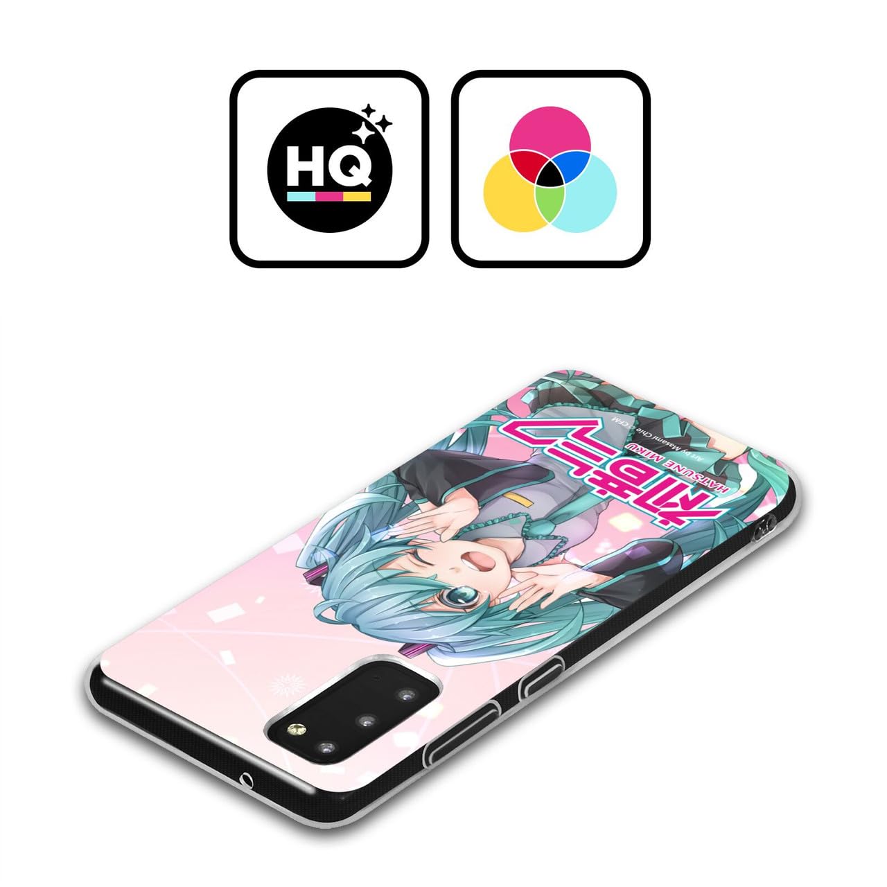 Head Case Designs Licenza Ufficiale Hatsune Miku Carino Grafiche Custodia in Gel [Protezione di Grado Militare] Compatibile con Samsung Galaxy S22+ 5G E Compatibile con MagSafe