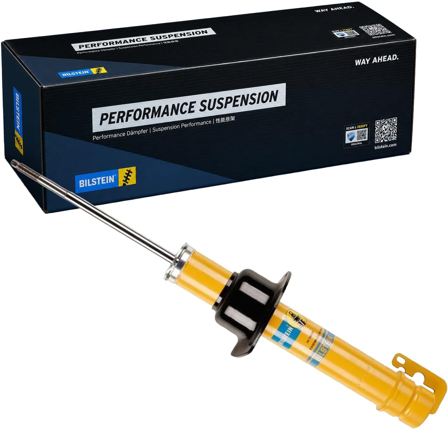 Bilstein 24-186797 4600 Series Front Shock fits 2006 2010 Commander & 2005 2010 Grand Cherokee - Monotube Design, Fade Free Performance
