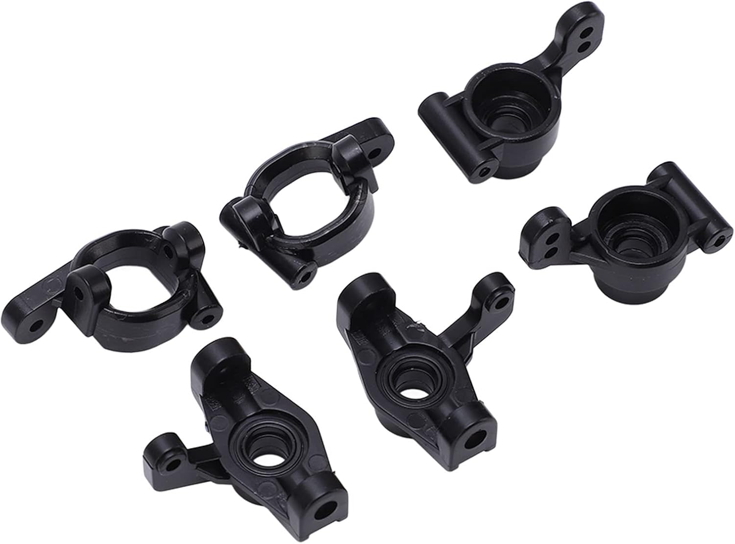 RiToEasysports RC Front Steering Knuckle, Plastic Steering Blocks Cup Rear Axle Carrier Rear C Blocks Steering Cup RC Parts and Accessories for 144001 1/14 RC Car
