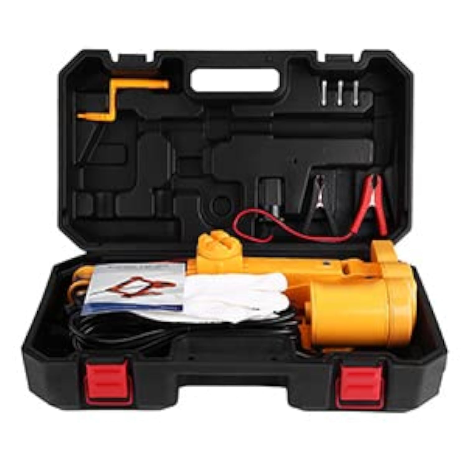 Zerone Elektrischer Wagenheber für Auto, 12 V Universal Scherenwagenheber mit Controller für SUV Auto, Kapazität 2 Tonnen