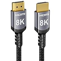 Sniokco 8K 4K Cavo HDMI 2.1 48Gbps 15 Metri, Certificato Alta Velocità Cavi HDMI®