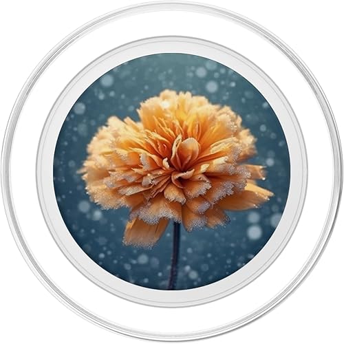 Miniatura 14 de Marigold Flower Frozen PopSockets Adhesive PopGrip