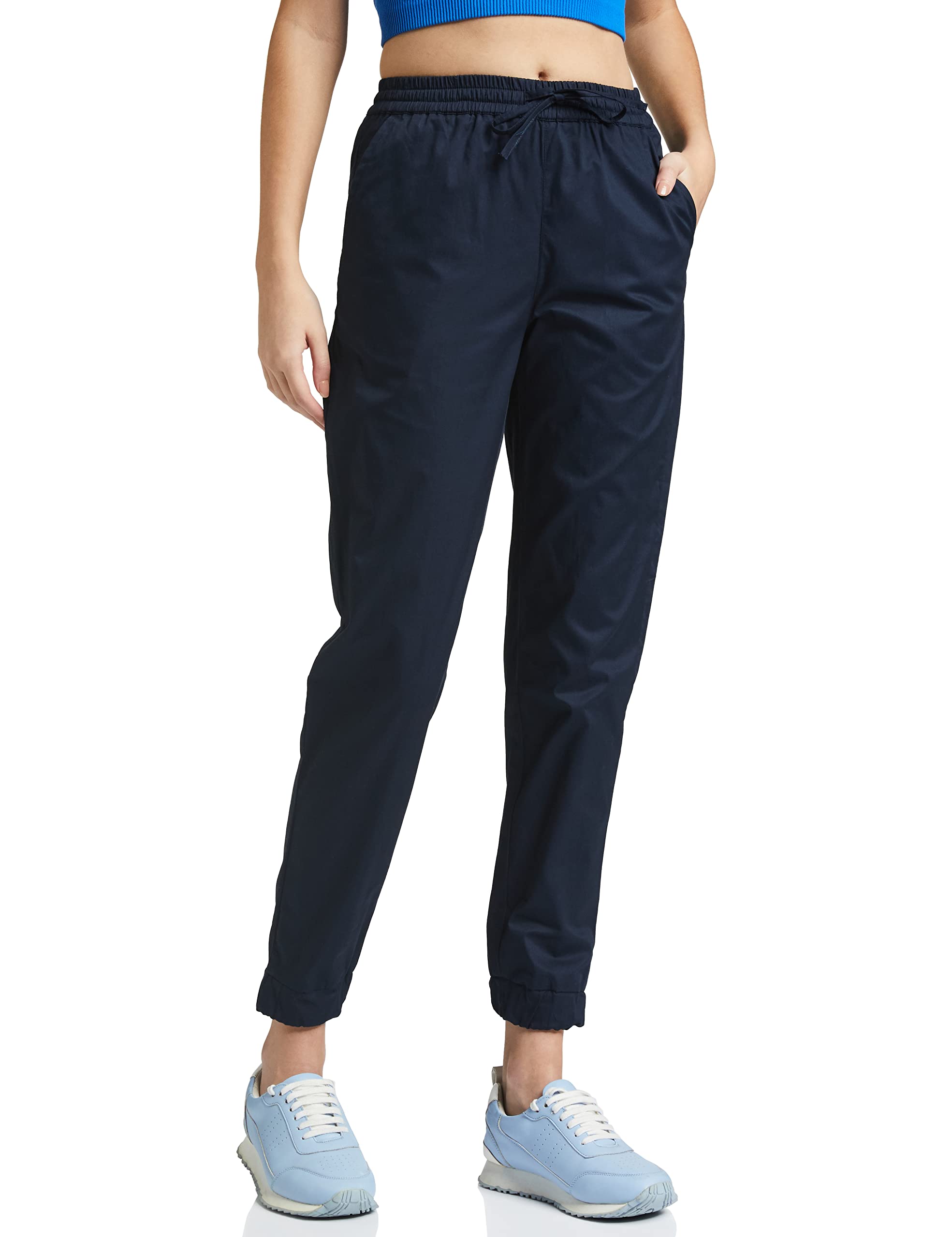 amazon brand - symbol Women's Relaxed Fit Mid Rise Pants-picture-37