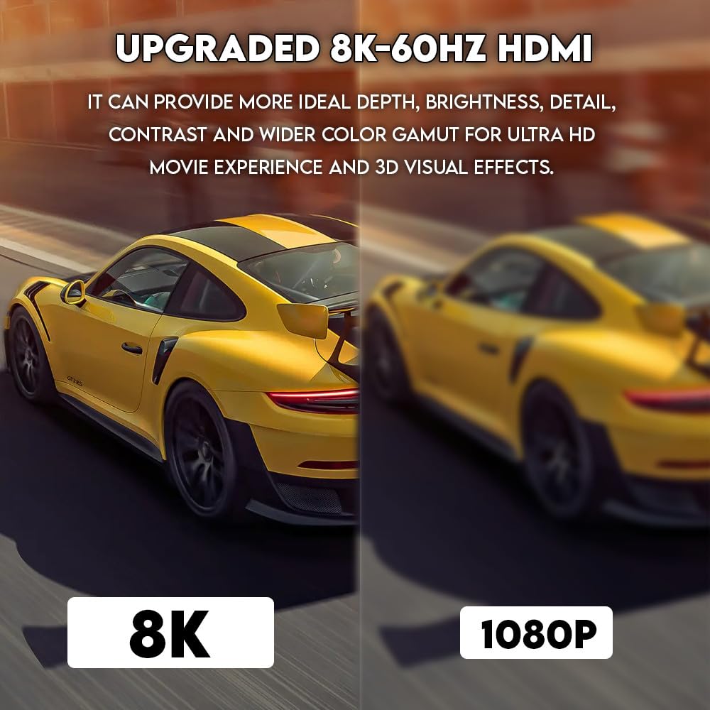 Cable Central LLC 8K HDMI Cable (20 Pack) 45 Feet Ultra High Speed 60Hz 48 Gbps HDMI 2.1 Wire Supports AOC, eARC, HEAC, HDR, HDCP 2.2 - Compatible with Home, Theatre, Gaming, PS5, HDTV, Blu-ray