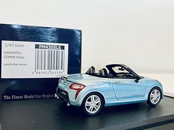1/18 ダイハツ コペンローブ ミニカー ブライトシルバー 楽天