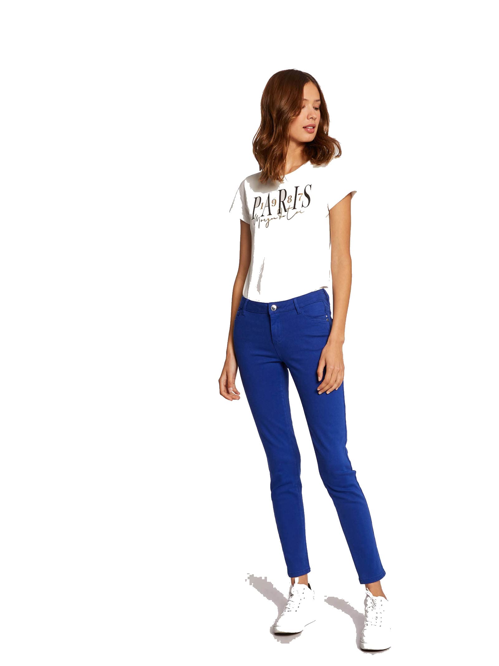 Morgan 211-petra Women's Trousers, Royal Blue, UK 12