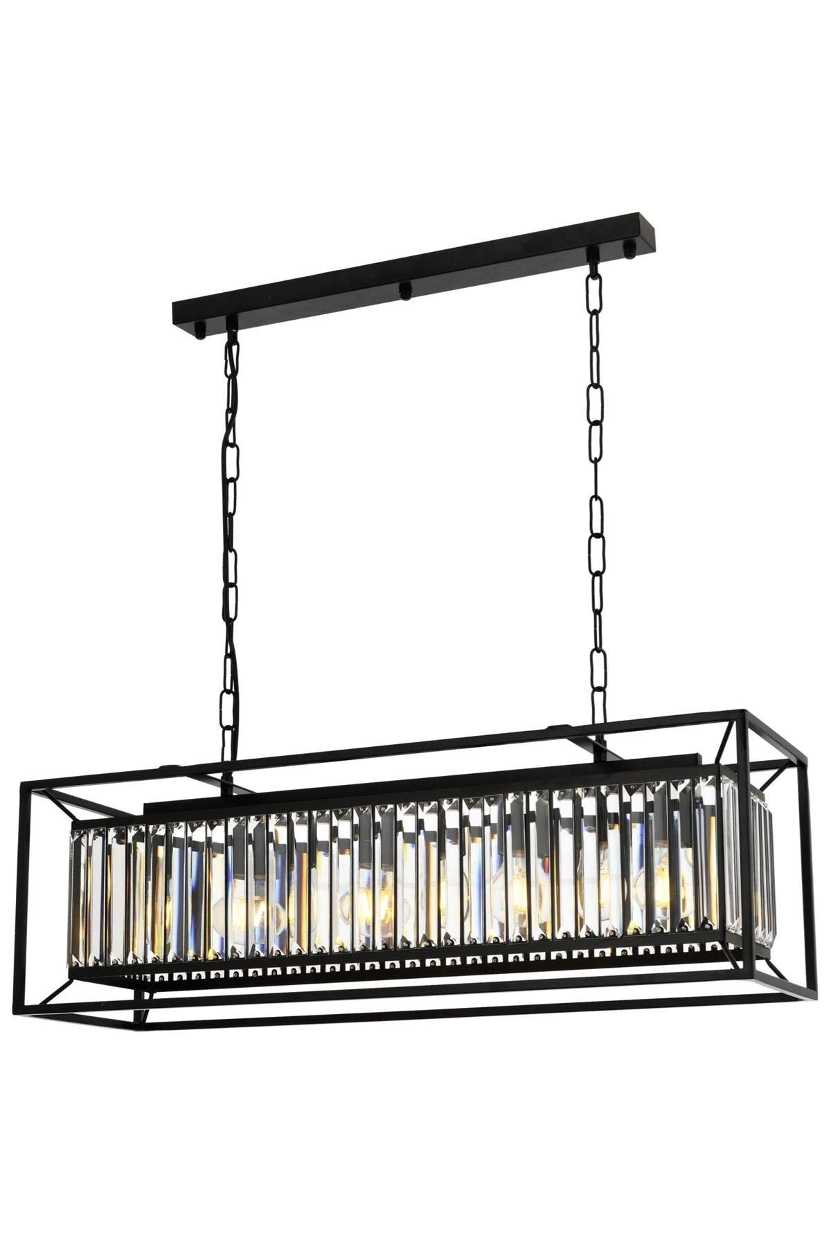 Avonni 60029 Modern Avize, 60 w, Siyah