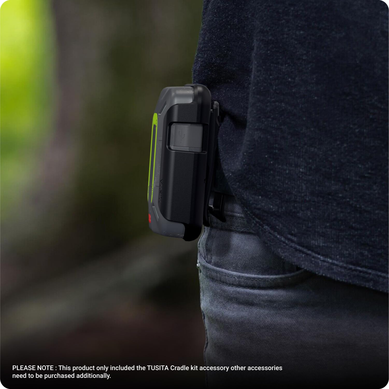 TUSITA Cradle Kit Zubehör Kompatibel mit ZOLEO Satelliten Kommunikator - GPS System Zubehör
