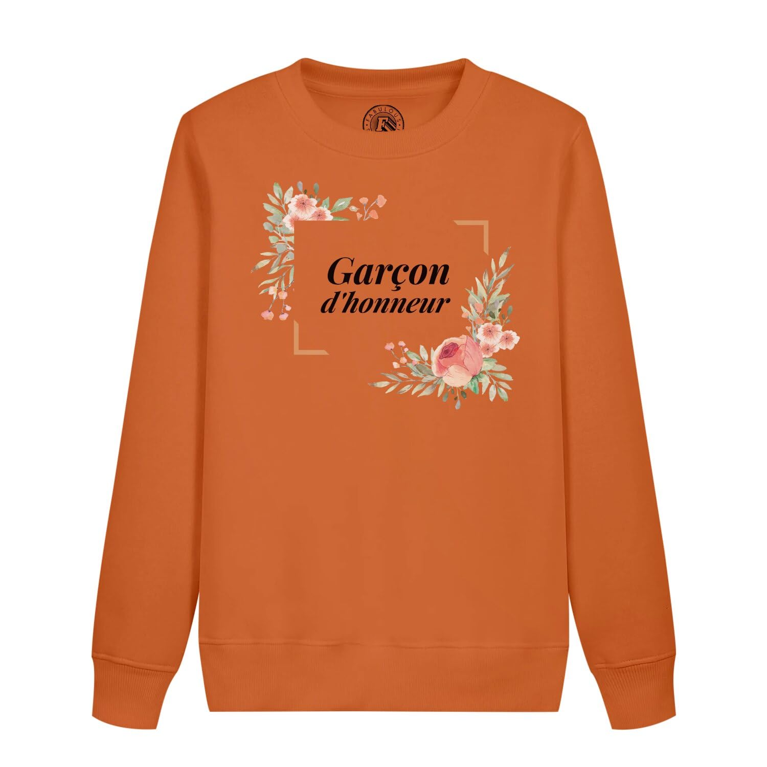 Fini les costumes inconfortables avec le sweatshirt enfant garçon d'honneur floral - 4
