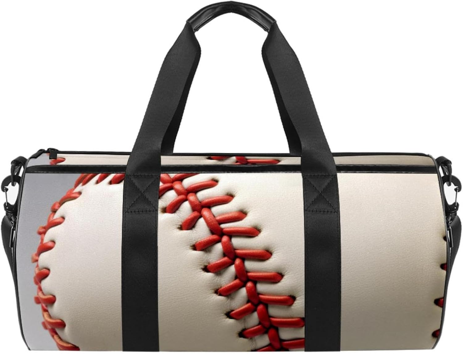 Gym Bags for Women,Duffle Bag for Travel,Baseball Line Texture,Gym Bag for Men