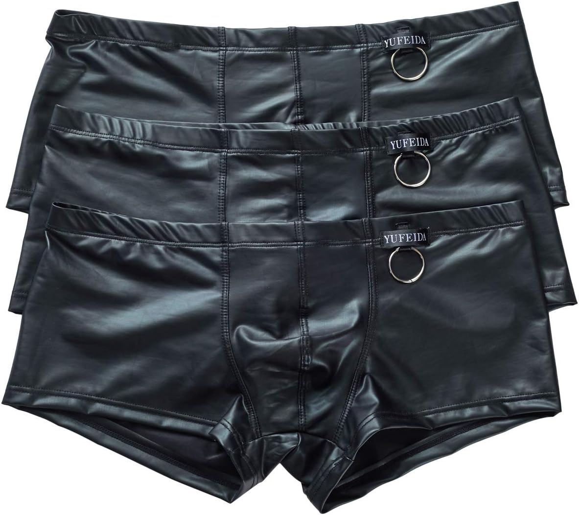 Men's Lingerie G-String Thongs Underwear Sexy Low Rise Bikini Black Underpants