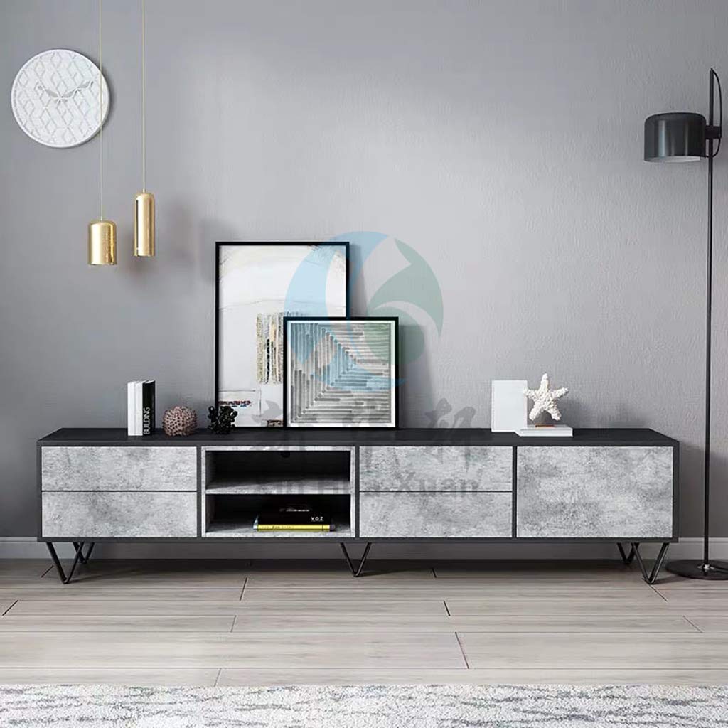 Nogi do stołu Hairpin Zestaw 4 metalowych nóg meblowych Nogi do szafki w kształcie litery U Nowoczesny styl do stolika kawowego Stolik pod telewizor Wytrzymały i regulowany na wysokość (10~4