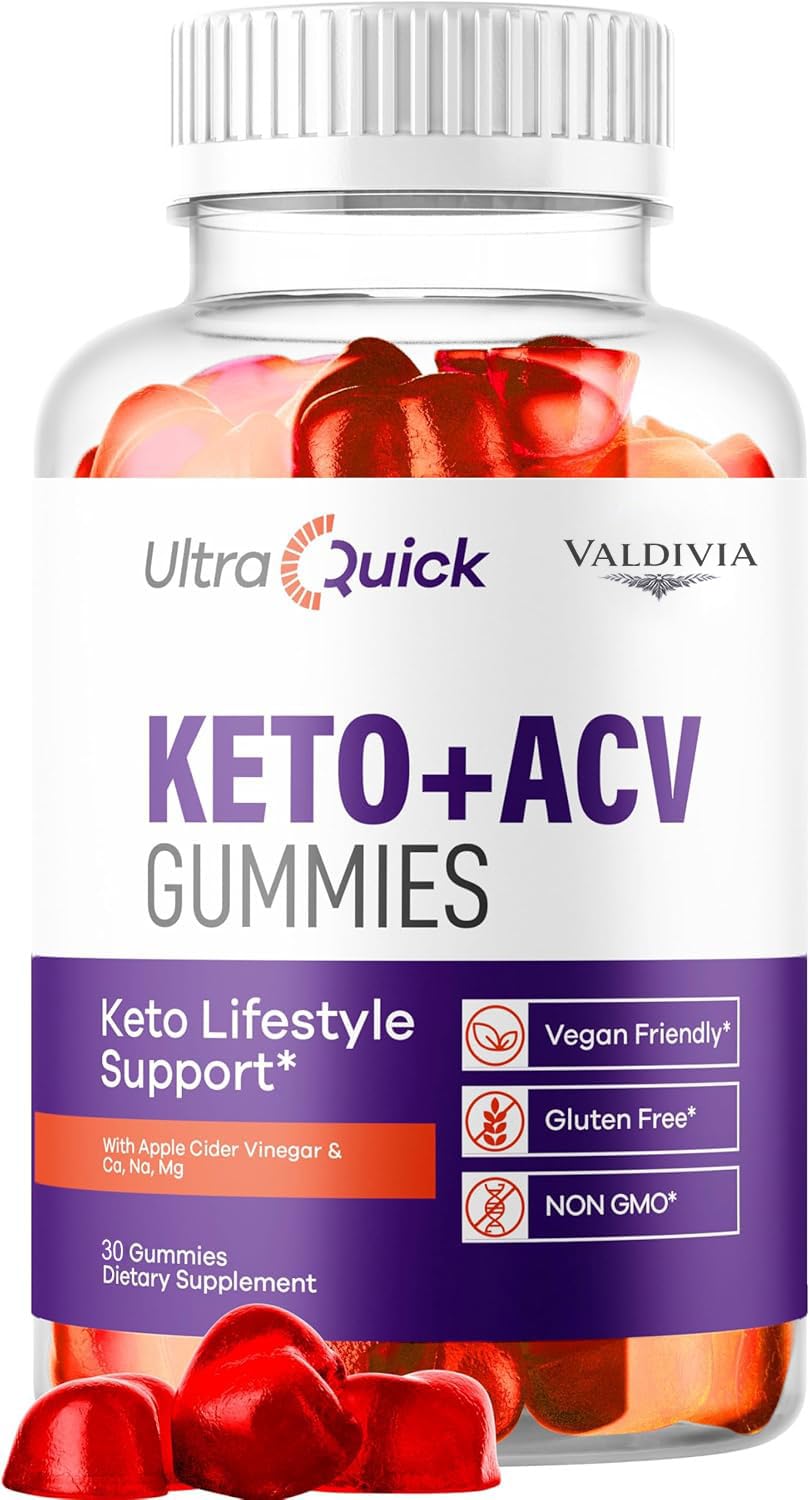 Valdivia Ultra Quick Keto ACV Gummies - Ultra Quick Gummies, UltraQuick Keto Plus ACV Gummies, Ultra Quick Keto ACV Gummies Support, UltraQuick Keto ACV Gummies, UltraQuick, 30 Gummies for 1 Month