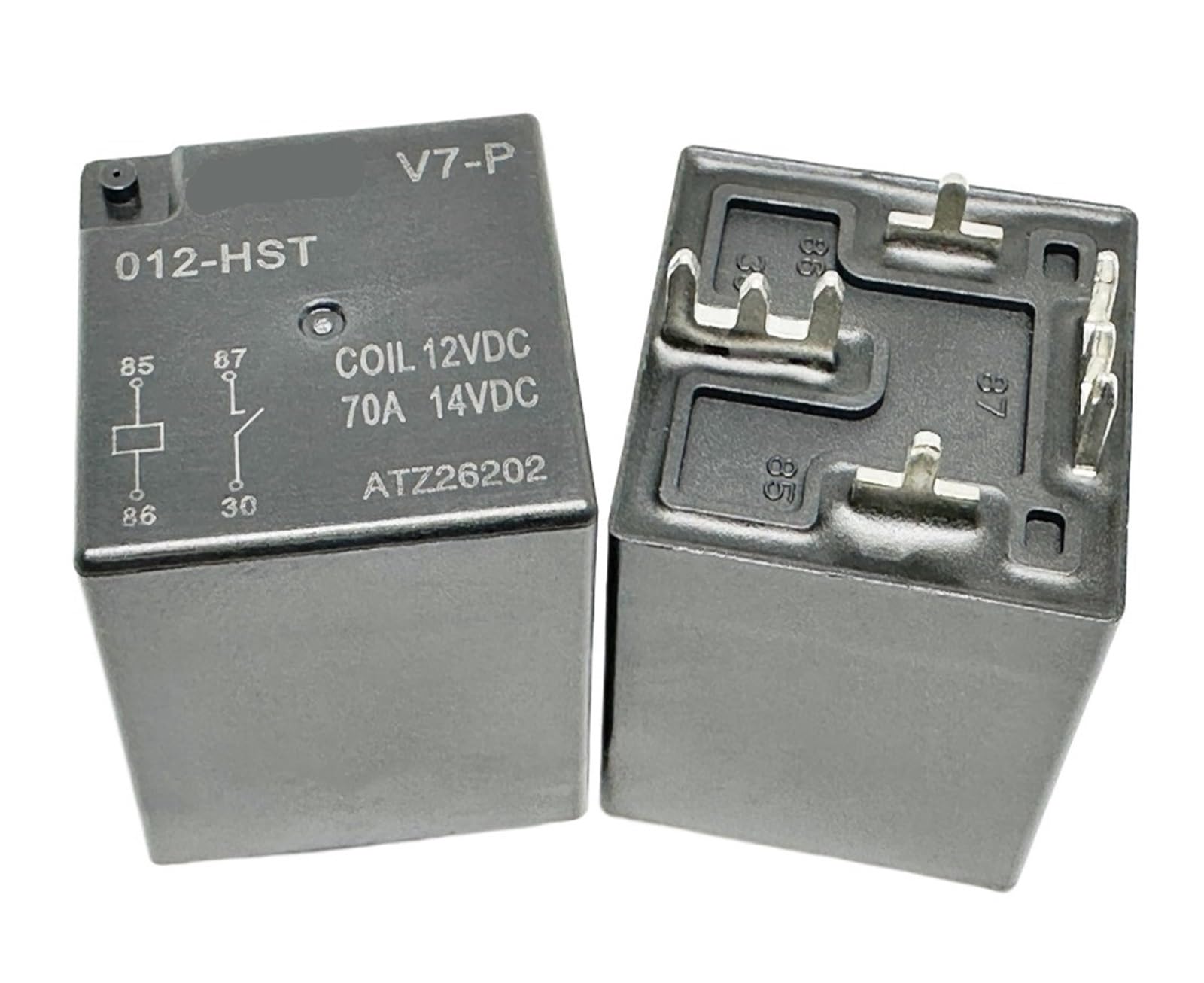 Yzwrwrmktb One Color 1Pc V7-P 012-Hst (V7-1A-E-12V-70A) Relay 4 Pins