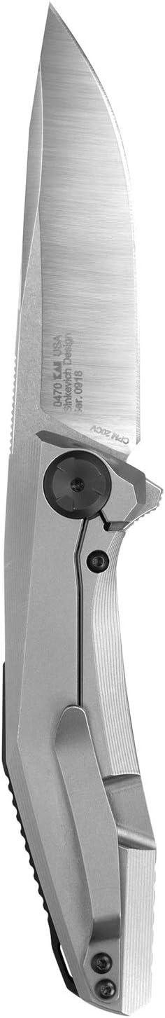 40% оƒƒ Dіѕсоunt Zero Tolerance Sinkevich KVT Pocketknife; 3.4 Inch CPM 20CV Stainless Steel Blade, Bead Blasted and Machine Satin Finish, KVT Ball-Bearing System, Bead-Blasted Titanium Handle, Made in USA (0470) Bеѕt Cуbеr Mоndау 🔥 Zero Tolerance Sinkevich KVT Pocketknife; 3.4 Inch CPM 20CV Stainless Steel Blade, Bead Blasted and Machine Satin Finish, KVT Ball-Bearing System, Bead-Blasted Titanium Handle, Made in USA (0470)