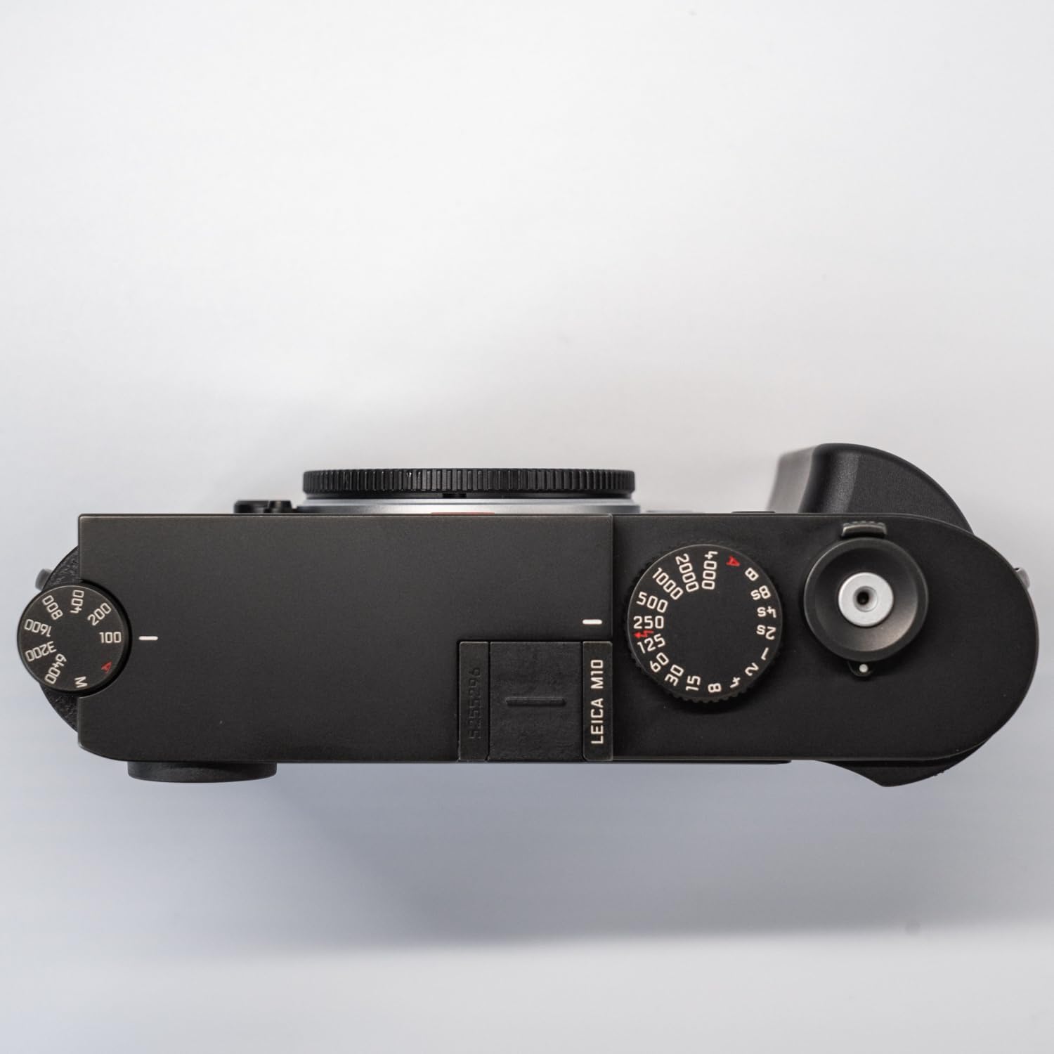 Wooden Wood Hand Grip + Aluminum Alloy Baseplate QR L Handle for M10 M10-P M10-D M10-R M10-M Monochrom Camera (Black Aluminum (Black Base))