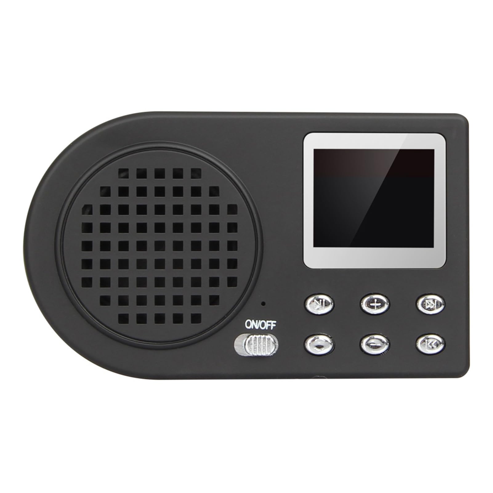 POENVFPO Amplificador de de Pájaros, Sonidos de Pájaros Simulados con 110 Sonidos de Animales, Altavoz MP3, Control Remoto Inalámbrico, USB 2.0, para Entusiastas del Aire y Amantes de la (sin