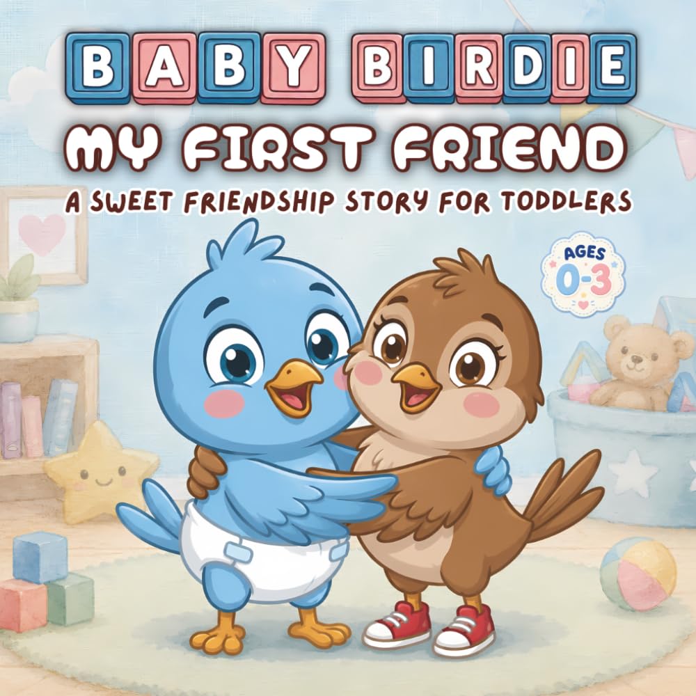 My First Friend - A Sweet Story About Friendship for Toddlers Ages 0-3: Baby Birdie