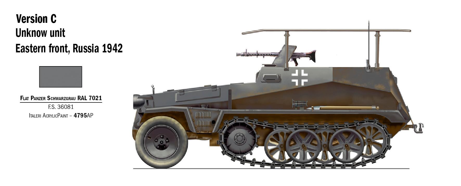 Italeri 7034S - Coche Especial 250/3