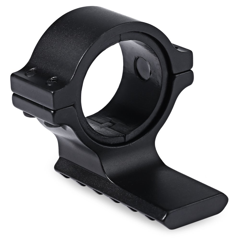Support Lampe Torche 1 Pouce à 45 Degrés - Pour Rail Picatinny Weaver 20/30mm