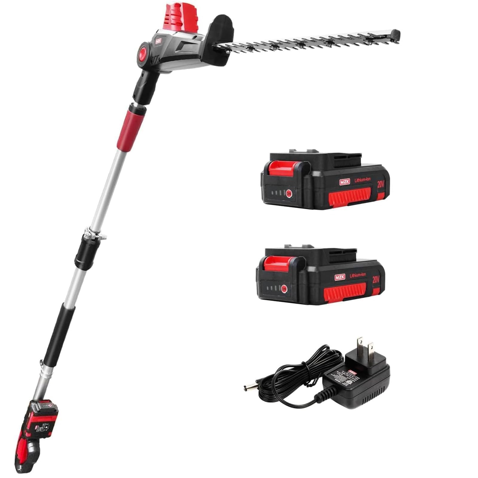 MZK 20V MAX 23-inch Cordless Pole Hedge Trimmer