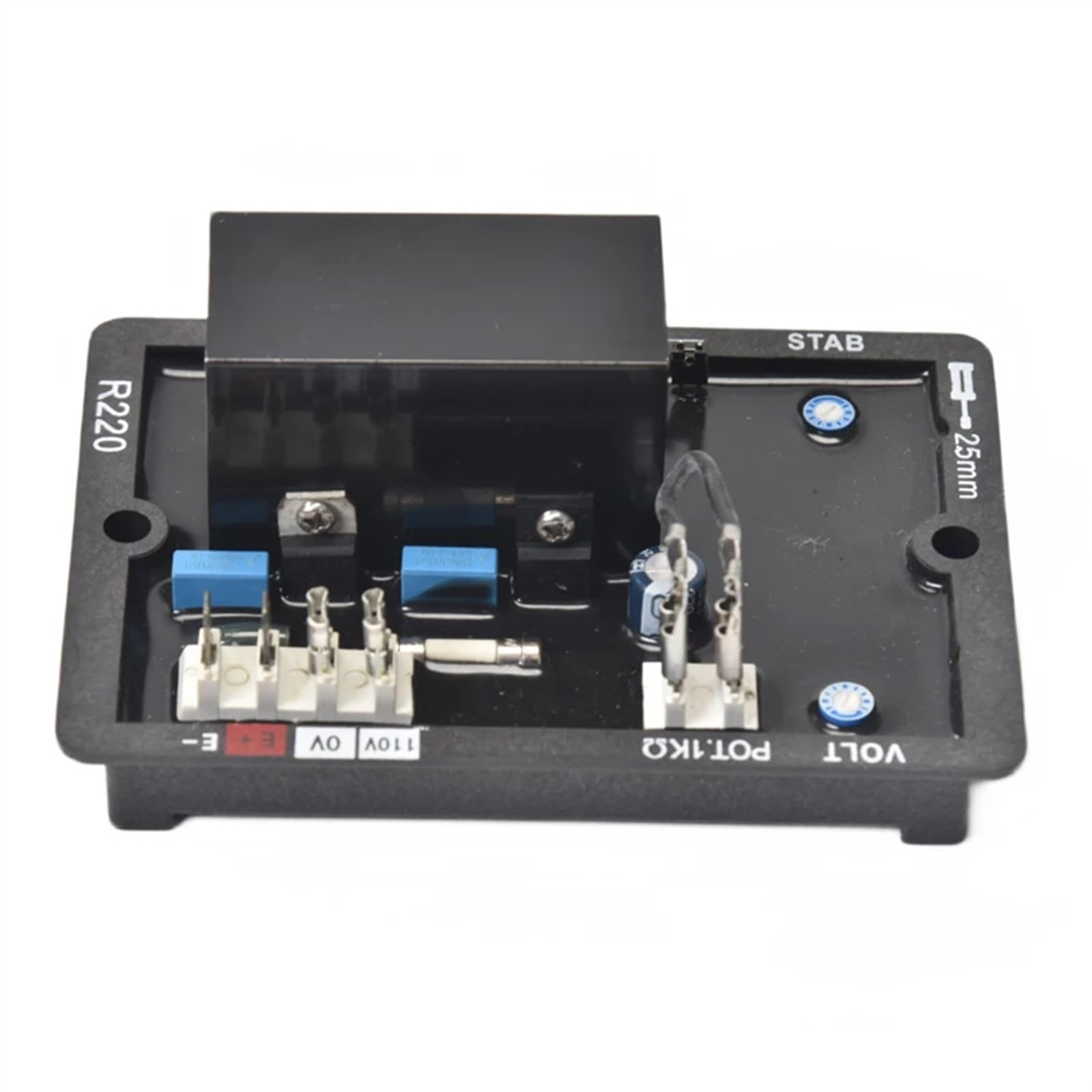 R220 Regulador de voltaje automático, alternador, piezas de repuesto, generador diésel, regulador de voltaje automático