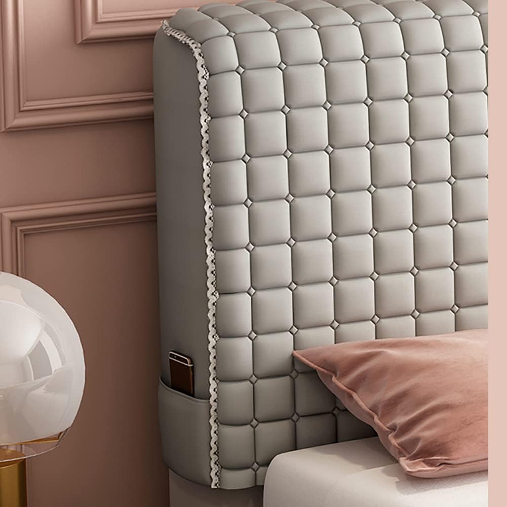Queen King Bed Head Cover, Thicken Headboard Cover,Stretch All-Inclusive Bed Head Protector Cover,for Bedroom Decoration(120/150/180/200/220 cm)