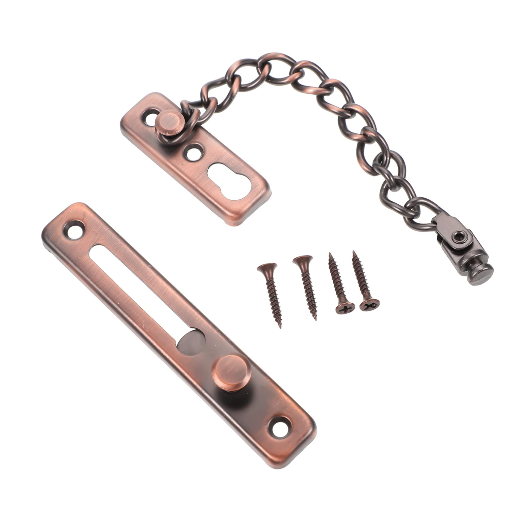 HOMOCONO Stainless Steel Home Door Lock Security Chain Anti-Theft Door Bolt for Security