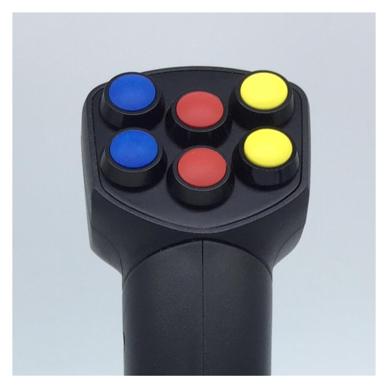 Joystick Marino, Leva di comando elettrica SMC60A, 6 pulsanti + 1 grilletto Joystick Hall Macchine agricole Ingegneria macchinari(12-24V output 0-5V)