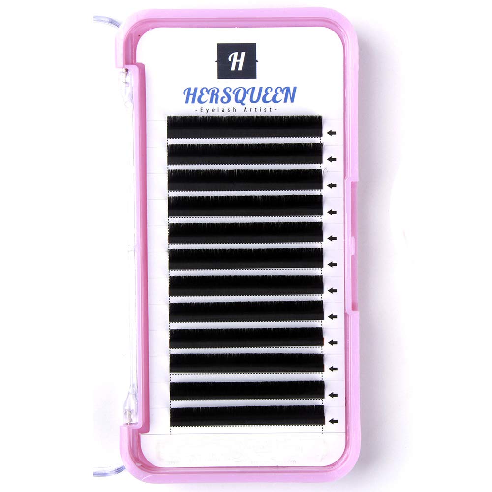 Easy Fan Volume Eyelash Extensions Fast Fanning Lashes Blooming Russian Volume False Lashes Salon Use .03 .05 .07 .10 Curl J B C Cc D Dd L