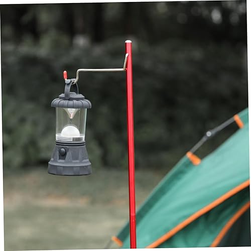 Miniatura 4 de INOOMP 1 juego de metal plegable al aire libre de la aleación de aluminio plegable del soporte ligero