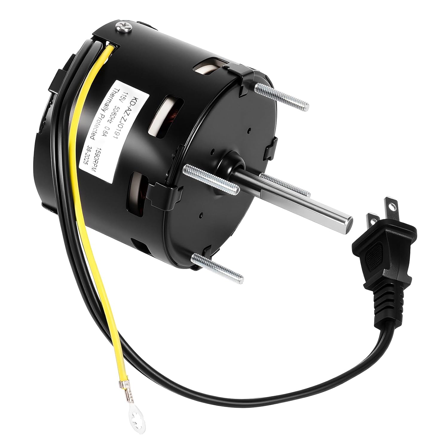 D1117 Blower Motor, Fit for Fasco Condenser Fan Motor, 1/65 HP, 1590 RPM, 3.3 Dia, 115V, D1117 Blower Fan Motor Compatible with Loren Cook 7163-7818, 615049, GC140