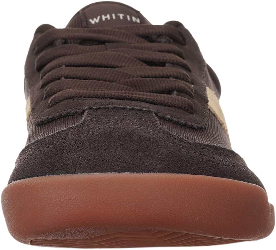 Image of WHITIN Women's Wide Toe Box Barefoot Shoes Retro Style W608 | Zero Drop Support, Natural Foot Alignment, Balanced Walking Feel, Daily Commute, Long Hours Standing