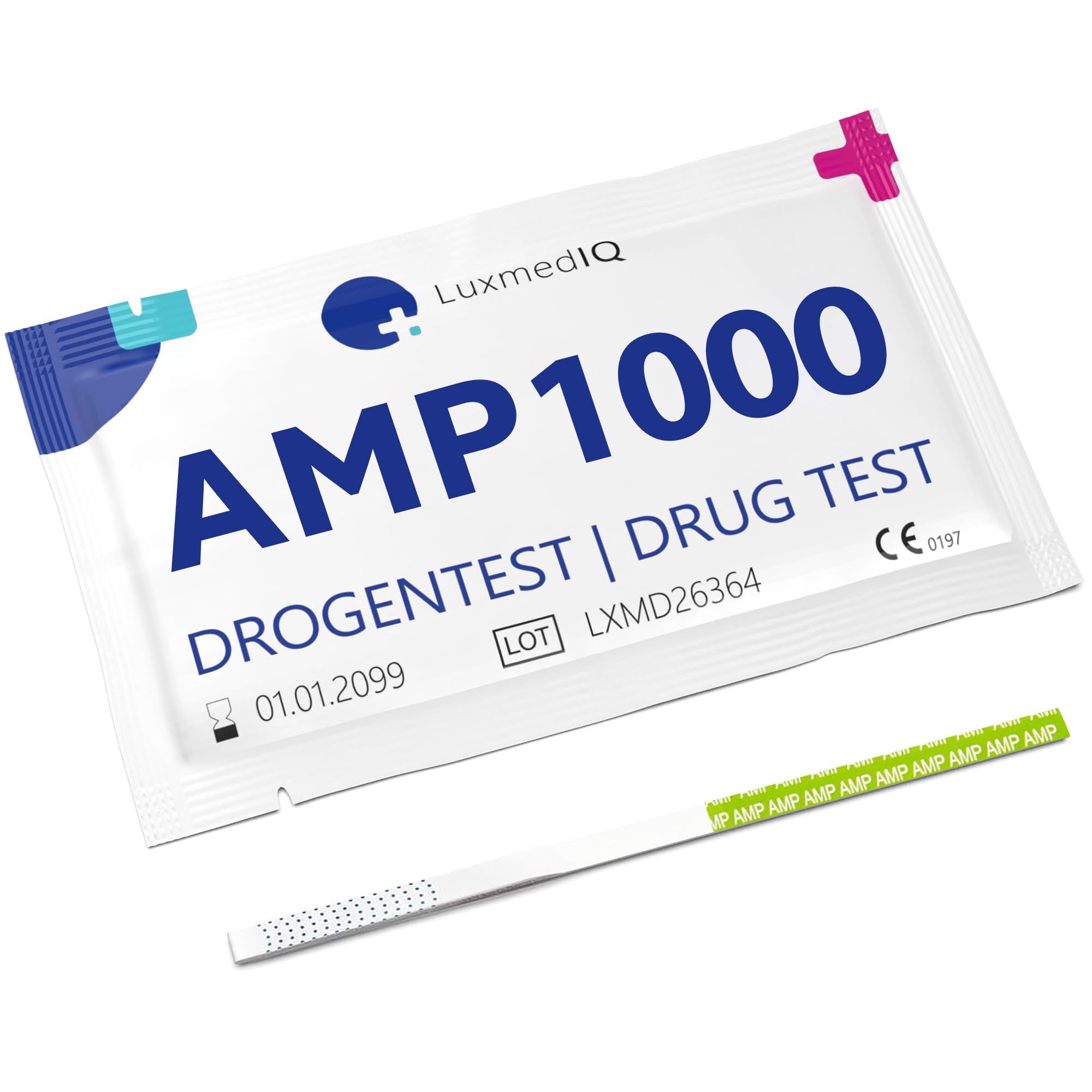 DrugExpert Amphetamin / AMP Drogentest 1 St Teststreifen | 15426609 DrugExpert Amphetamin / AMP Drogentest 1 St Teststreifen | 15426609