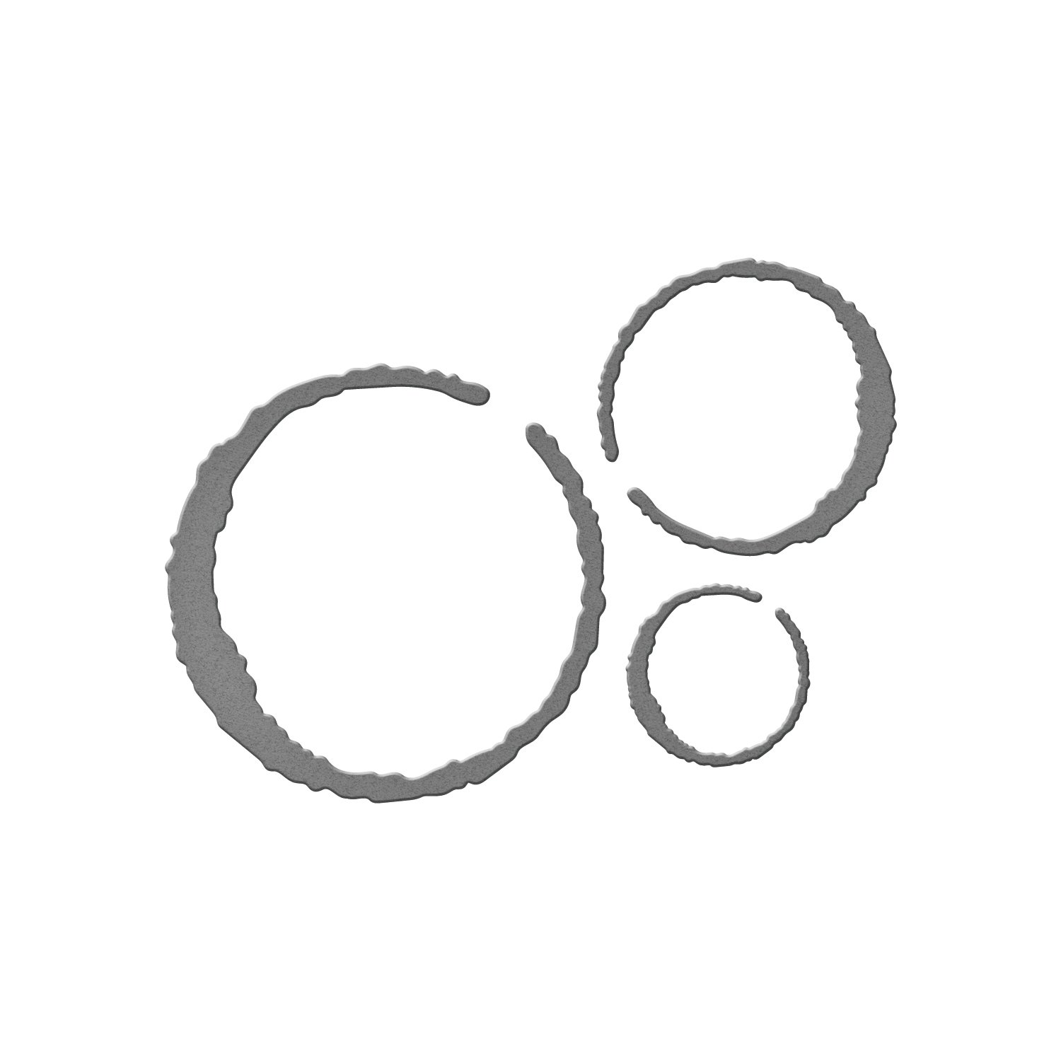 Spellbinders Multicolor Shapeabilities Dies-Coffee Ring