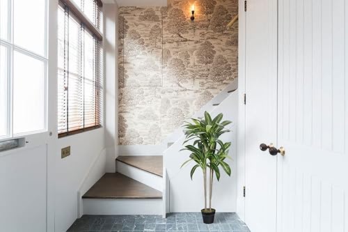 Aveyas 4Ft Artificial Dracaena Tree In Cemented Pot, Real Touch Fake Tropical Plants Bonsai Faux Silk Tree For Indoor Outdoor Porch Office House Living Room Home Modern Floor Corner Decor Gift(4 Feet) #TOP7