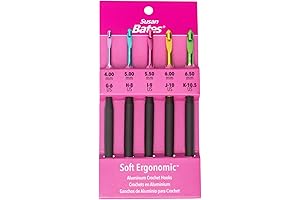 Susan Bates Bamboo Crochet Hooks Set