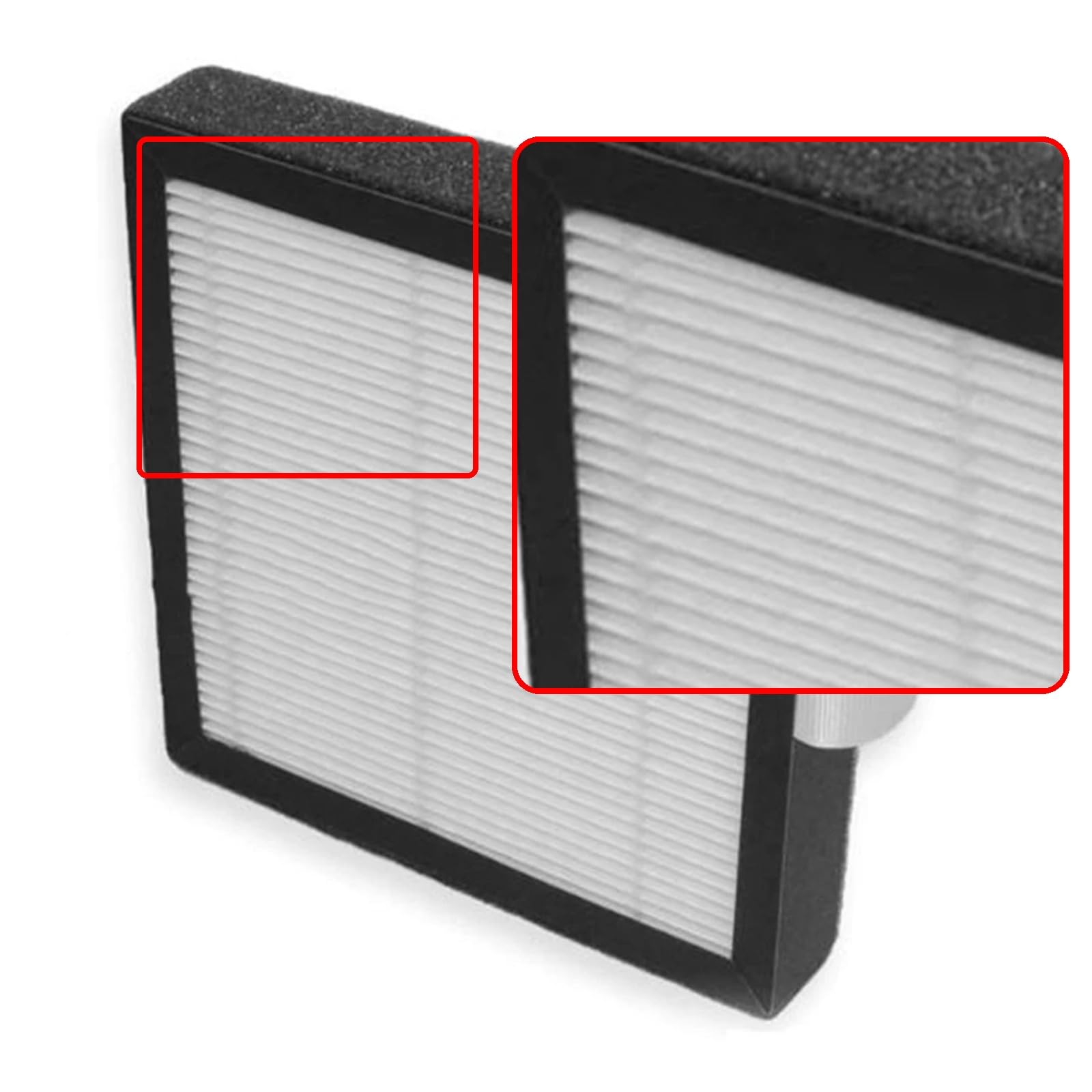 Filtro de Repuesto, Compatible con Afloia, for deshumidificador purificador de Aire Q7, Piezas de purificador de Aire for electrodomésticos 2 en 1, Filtro de Repuesto
