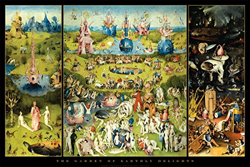 HUNTINGTON GRAPHICS Garden of Earthly Delights by Hieronymus Bosch - Art Poster 24 x 36 inches HUNTINGTON GRAPHICS Garden of Earthly Delights by Hieronymus Bosch - Art Poster 24 x 36 inches