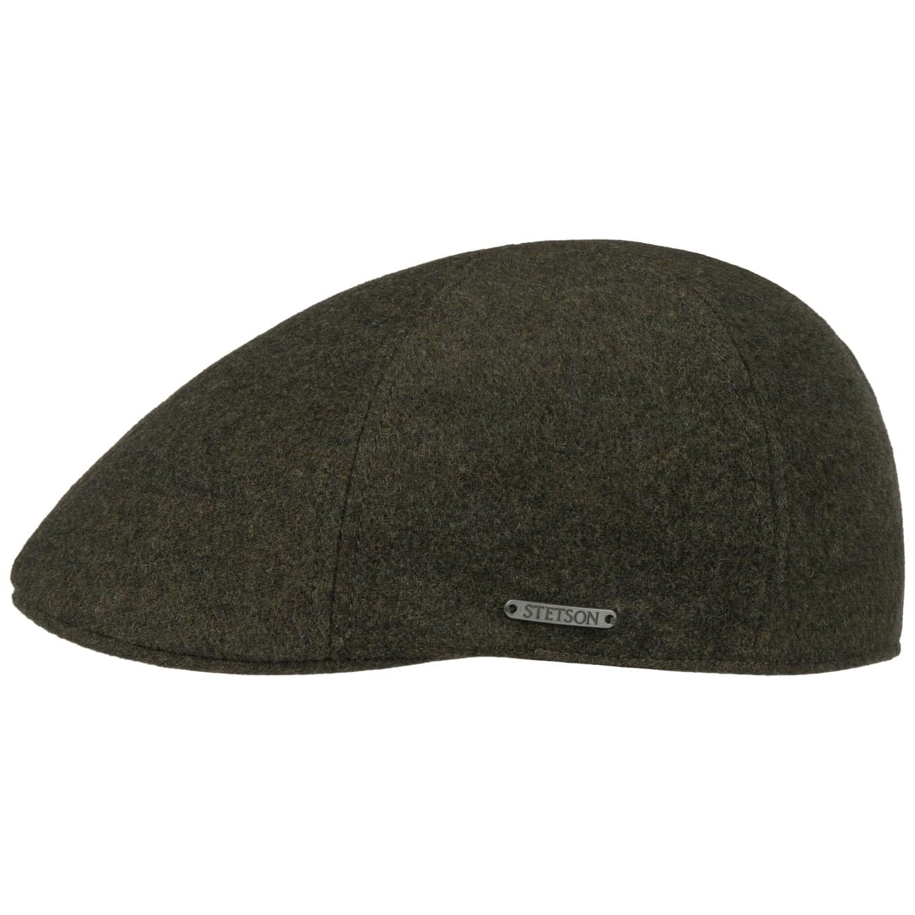Stetson Texas Wool Gatsby Cap Men 100% Cotton Lining Cashmere Wool Autumn Winter Olive