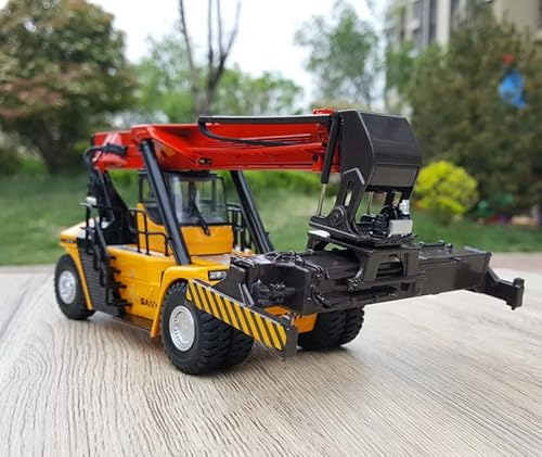Sany Container Reach Stacker Frontal Crane 1/50 Diecast Truck Pre-Built Model #TOP2