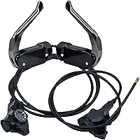 menolana Conjunto de freios hidráulicos para bicicleta, conjunto de freios a disco para bicicleta, esportivos, acessórios de reposição para a disco de mountain